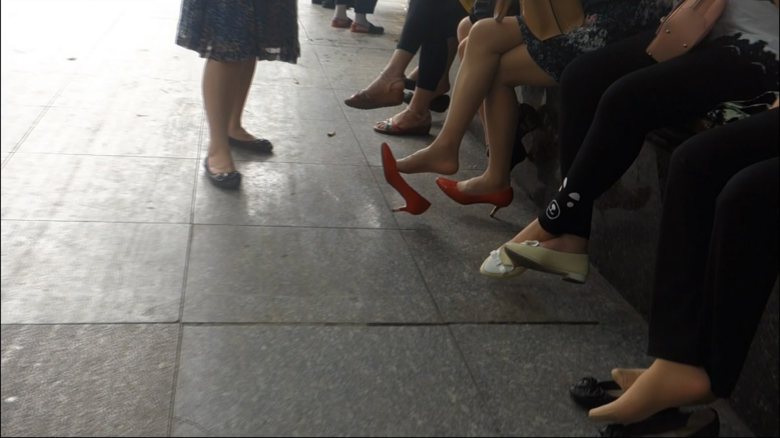 Half-old, full Happy dangling